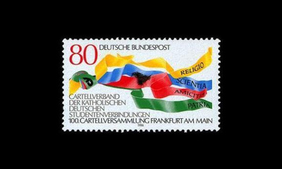 Saksa 1283 ** Katolinen opiskelijajärjestö 100v (1986)