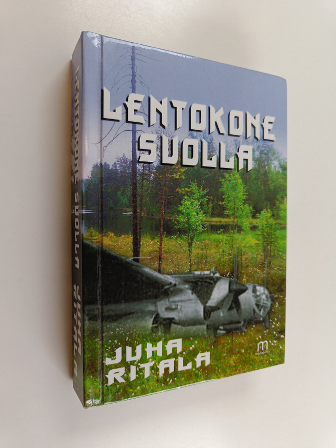 Juha Ritala : Lentokone suolla (signeerattu, tekijän omiste)