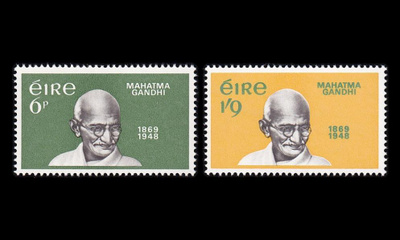 Irlanti 235-6 ** Mahatma Gandhin syntymästä 100v (1969)