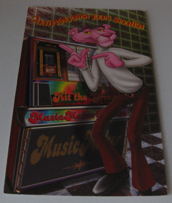 The Pink Panther onnittelukortti