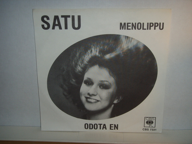 Satu Pentikäinen 7" Menolippu/Odota en  (ps)