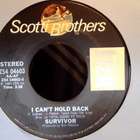 SURVIVOR :: I CAN'T HOLD BACK :: VINYYLI 7" 1984 - pikkukuva 3