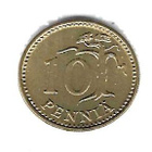 1978 10 PENNIÄ KOLIKKO KÄYTETTY - pikkukuva 1
