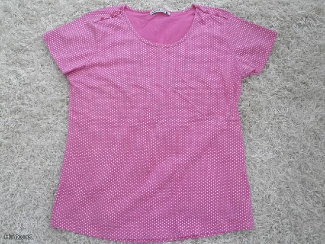 PINKKI PALLOPAITA KOKO: XL