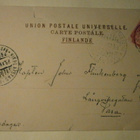 Lapväärtti, Sågkvarnsängsbäck, silta yli puron, p. 1903 - pikkukuva 2