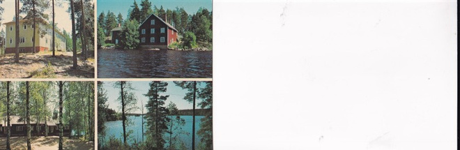 Perniö. Lehmirannan Lomakeskus , sommitelmakortti   b616