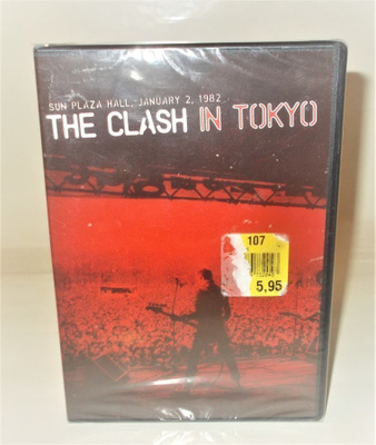THE CLASH: IN TOKYO (DVD) UUSI