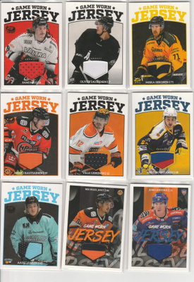 Cardset Jersey kortteja ei kausilta , alk. 11e kpl