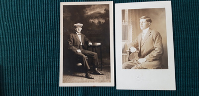 Vanha valokuva postikortti 2 kpl, post card Amerikka