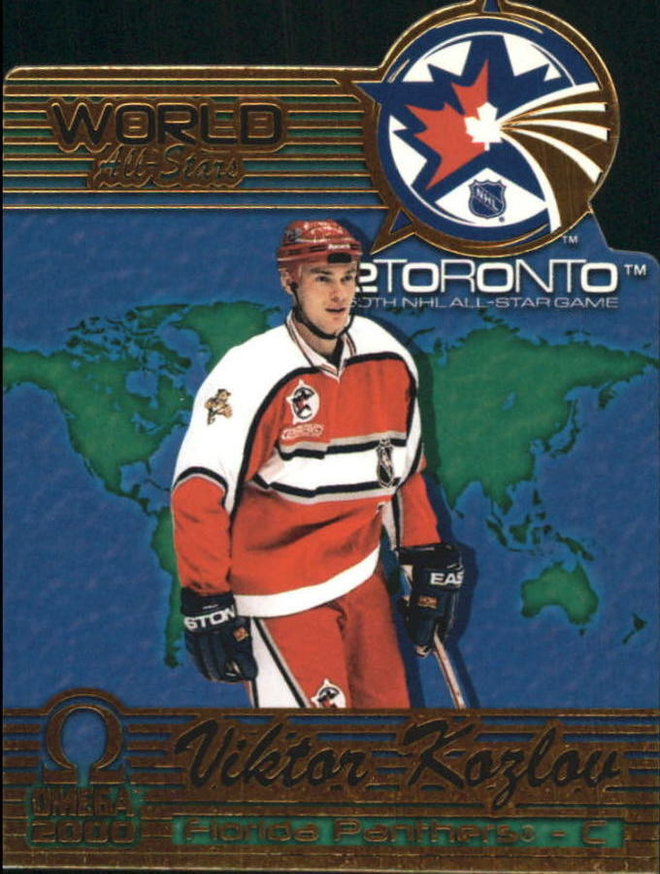 1999-00 Pacific Omega World All-Stars #5 Viktor Kozlov