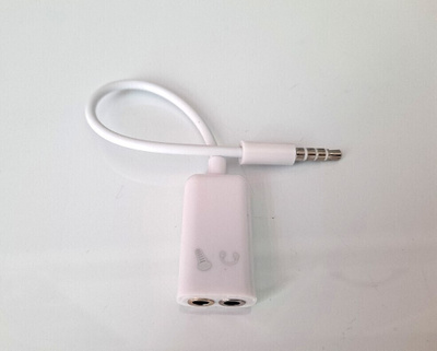 Kuulokkeiden Jakaja Mikrofoni + Kuuloke 3,5mm