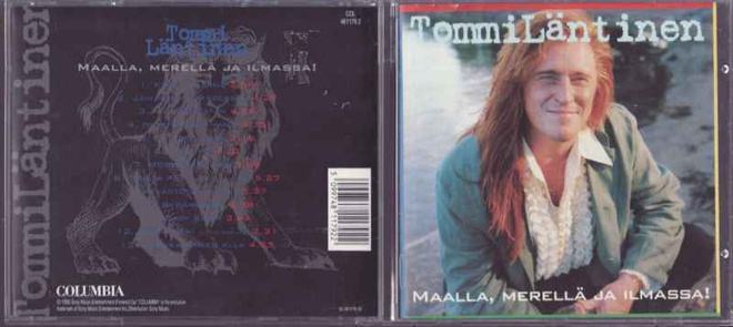 Tommi Läntinen ** Maalla, Merellä ja Ilmassa ! ** CD