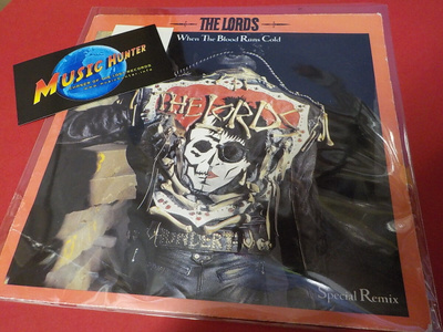 THE LORDS - WHEN THE BLOOD RUNS COLD M-/EX+ 7'' SINGLE