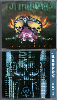 DIE KRUPPS -Crossfire ja The power CD-maxit industrial metal