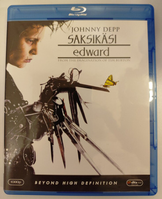 Saksikäsi Edward (Suomi-Blu-ray) Johnny Depp, Tim Burton