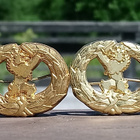 Porin prikaatin tunnukset - 2 kpl. Halkaisija - 33 mm. Porin - pikkukuva 2