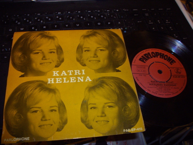 7"  EP : Katri Helena : Puhelinlangat ( Sis. postikulut )