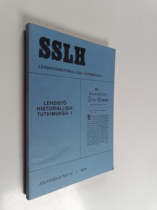 Lehdistöhistoriallisia tutkimuksia 1