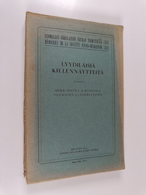 Lyydiläisiä kielennäytteitä