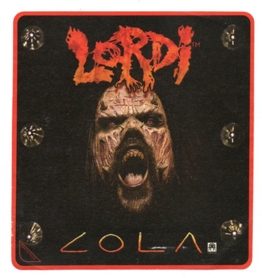 OLVI Oy. Iisalmi Kolajuoma. LORDI COLA Etiketti