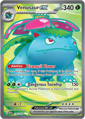 Venusaur ex 182/165 - Scarlet & Violet 151 - NM/M