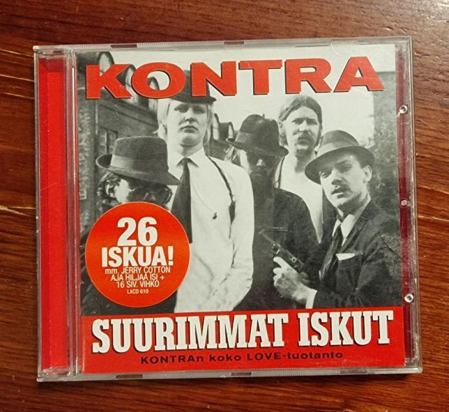 KONTRA: Suurimmat iskut - Kontran koko Love-tuotanto - cd