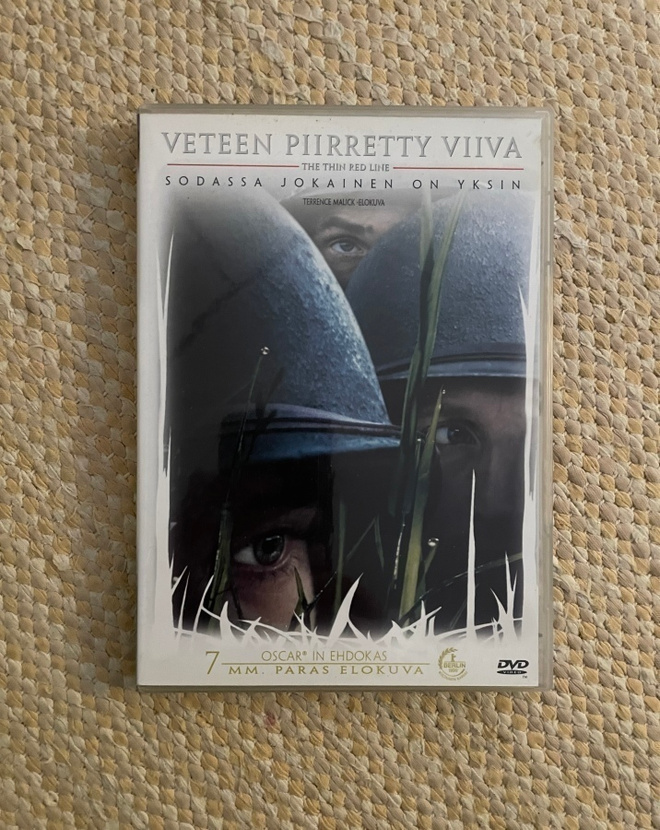 Veteen piirretty viiva  DVD