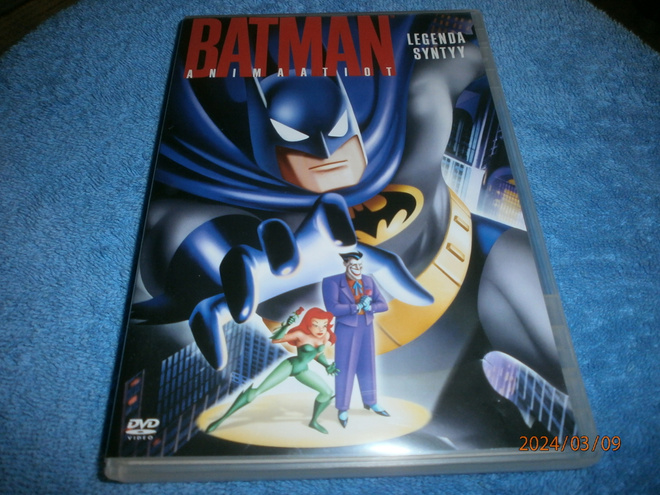 BATMAN animaatiot  LEGENDA SYNTYY    -   DVD