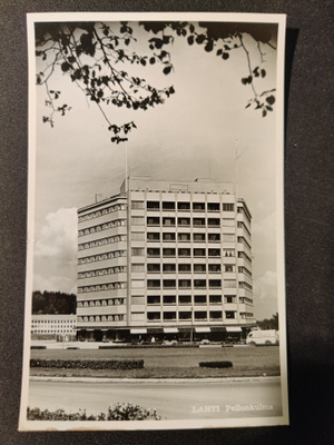 VANHA Postikortti Lahti 1950-l Alkup.Mallikappale