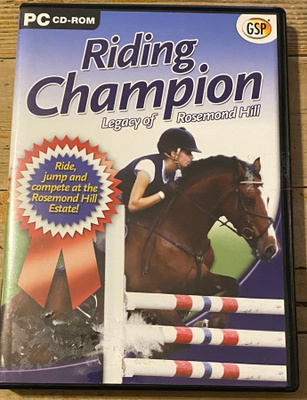RIDING CHAMPION PC CD ROM, legacy of Rosemond Hill
