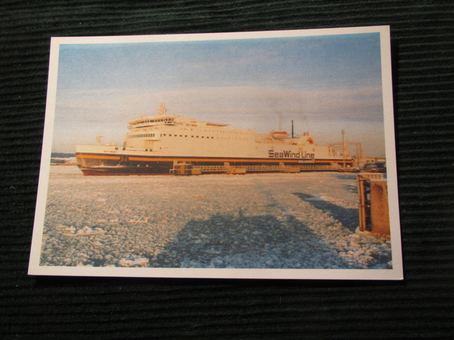 M/S Sky Wind. Laivapostikortti