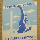 Suomen Suurkisat 1947 kuori + kortti - pikkukuva 5