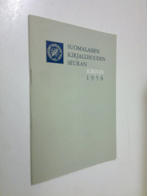 Suomalaisen kirjallisuuden seuran kirjoja 1958