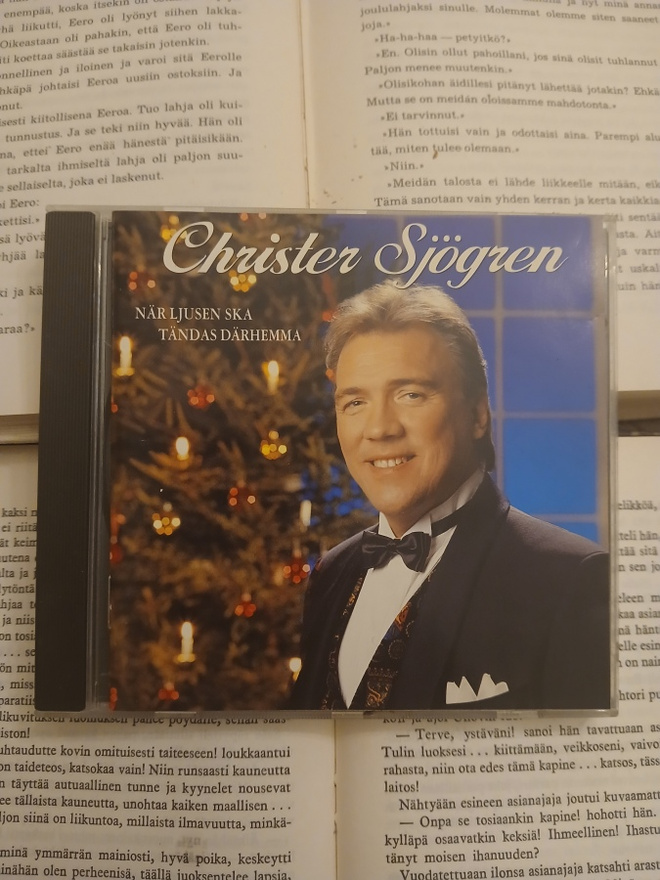 Christer Sjögren - När ljusen ska tändas därhemma (CD)