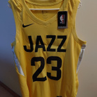 Uusi käyttämätön NBA Utah Jazz Lauri Markkanen pelipaita - pikkukuva 2