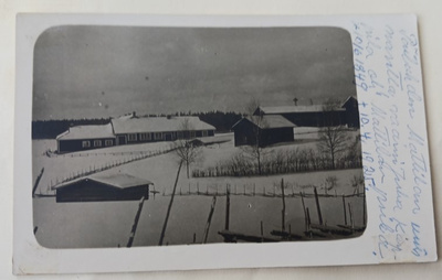 Orivesi, Päilahti, Mattilan uusi navetta, vkpk p. 1917
