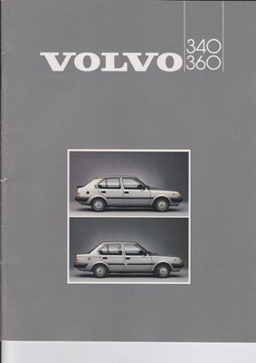 Volvo 340 & 360 -esite, 1985