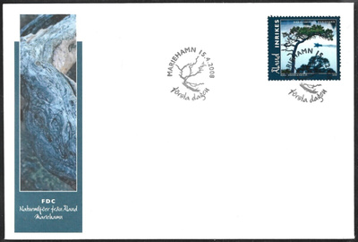 FDC Åland 2008  Ahvenanmaalaisia maisemia  LaPe ÅL 291