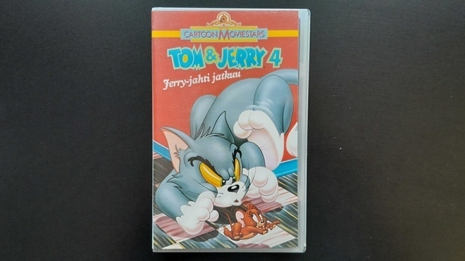 VHS: Tom & Jerry 4: Jerry-jahti Jatkuu (1992)