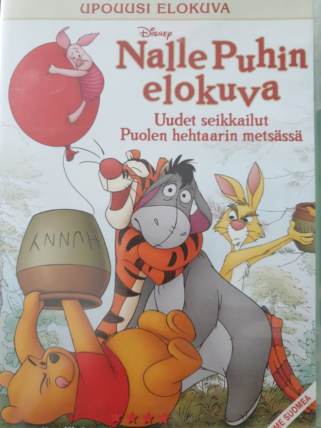 NALLE PUHIN ELOKUVA DVD SUOMIPUHE