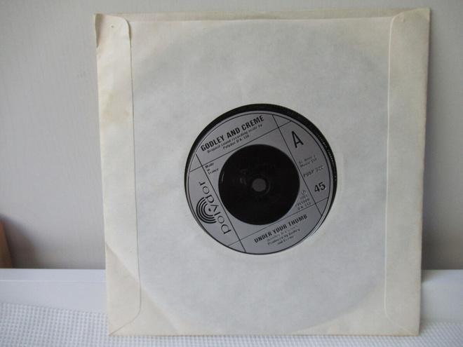 GODLEY & CREME - UNDER YOUR THUMB 7" VINYL