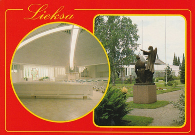 KIRKKOKORTTI - LIEKSAN UUSI KIRKKO - 3/1