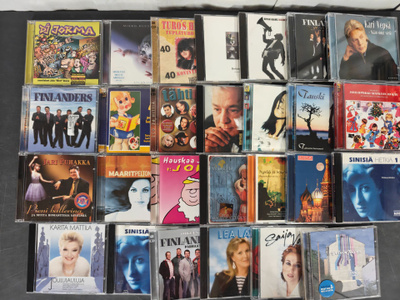 CD-levyjä DJ.Jorma YM.....