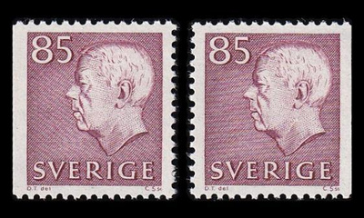 Ruotsi 712D ** Gustaf VI 85 öre (1971)