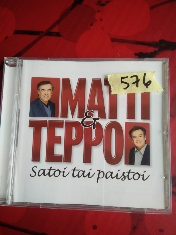 MATTI & TEPPO - SATOI TAI PAISTOI- CD