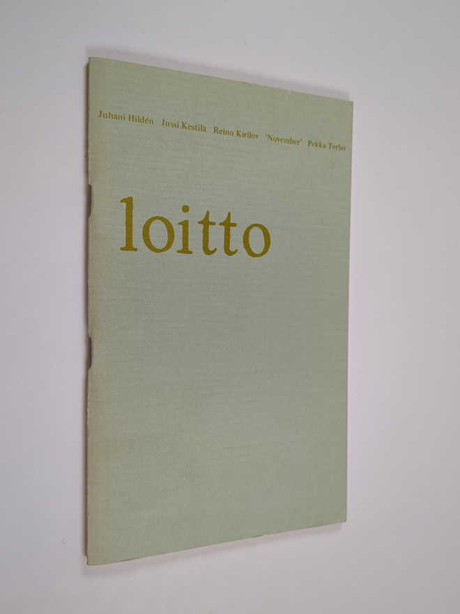 Loitto : Runoja kirjapainotyöläisiltä