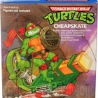 TMNT vintage CHEAPSKATE SEALED - HEAD HUNTER STORE. - pikkukuva 1