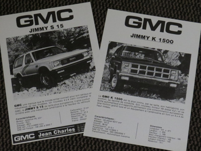 1982 GMC Jimmy K / S 1500 4x4 esite - KUIN UUSI