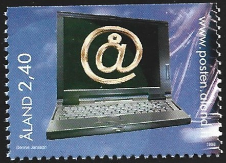 Åland 1998 ÅV 6 Nuorison harrastuksia  2,40 mk ** LaPe 137