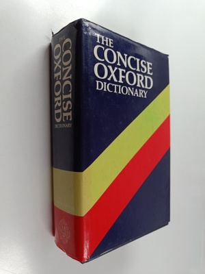 Siri H. Segalstad : The Concise Oxford Dictionary of curr...